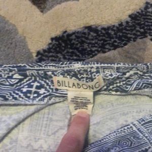 Billabong pants Med tall